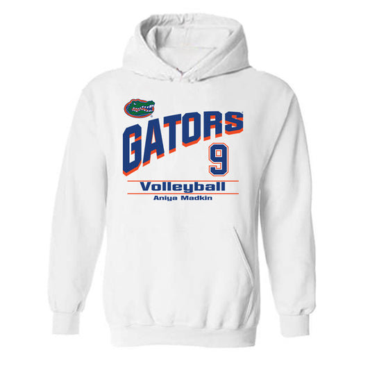 Florida - NCAA Women's Volleyball : Aniya Madkin - Classic Shersey Hooded Sweatshirt-0
