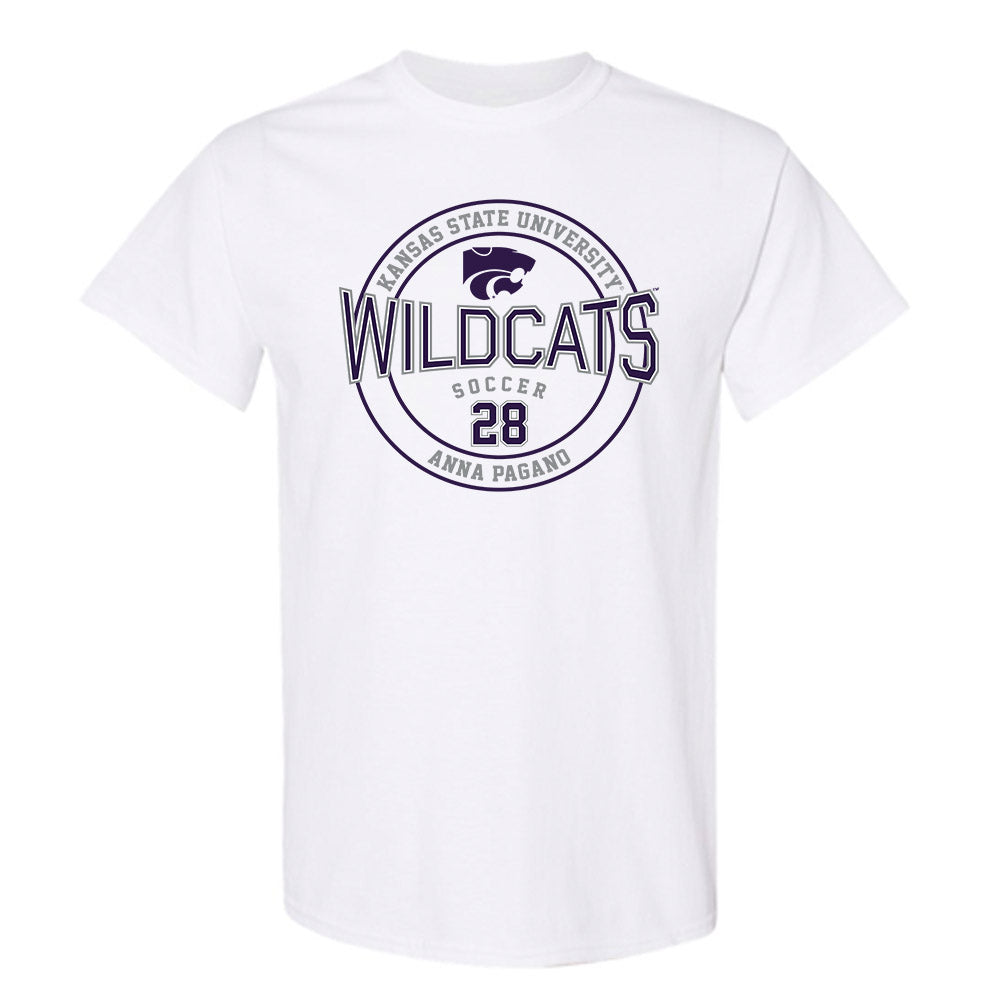 Kansas State - NCAA Women's Soccer : Anna Pagano - Sports Shersey T-Shirt