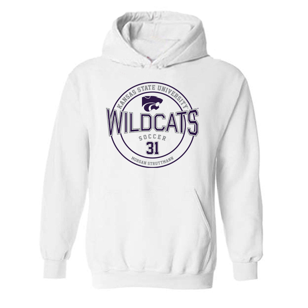 Kansas State - NCAA Women's Soccer : Morgan Struttmann - Sports Shersey Hooded Sweatshirt