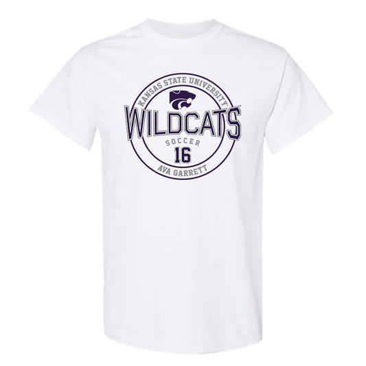 Kansas State - NCAA Women's Soccer : Ava Garrett - Sports Shersey T-Shirt-0