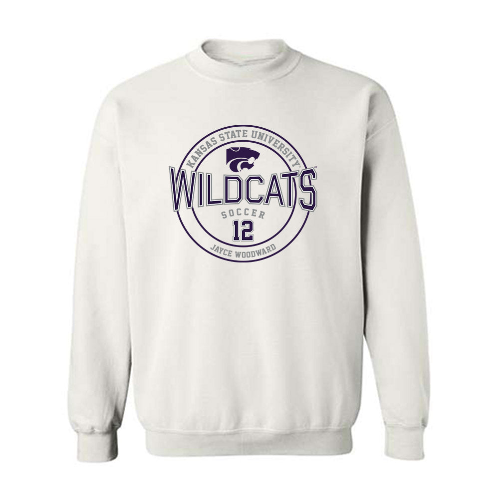 Kansas State - NCAA Women's Soccer : Jayce Woodward - Sports Shersey Crewneck Sweatshirt-0