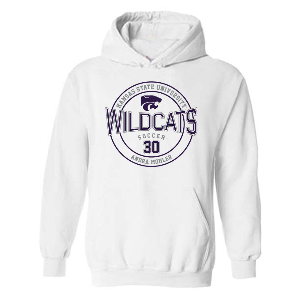Kansas State - NCAA Women's Soccer : Andra Mohler - Sports Shersey Hooded Sweatshirt