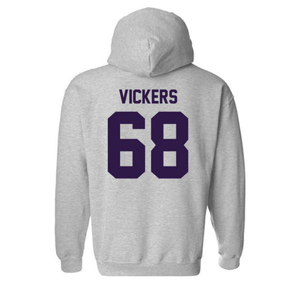 Kansas State - NCAA Football : Joe Vickers - Classic Shersey Hooded Sweatshirt-1