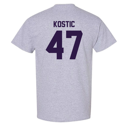 Kansas State - NCAA Men's Basketball : Andrej Kostic - Classic Shersey T-Shirt-1