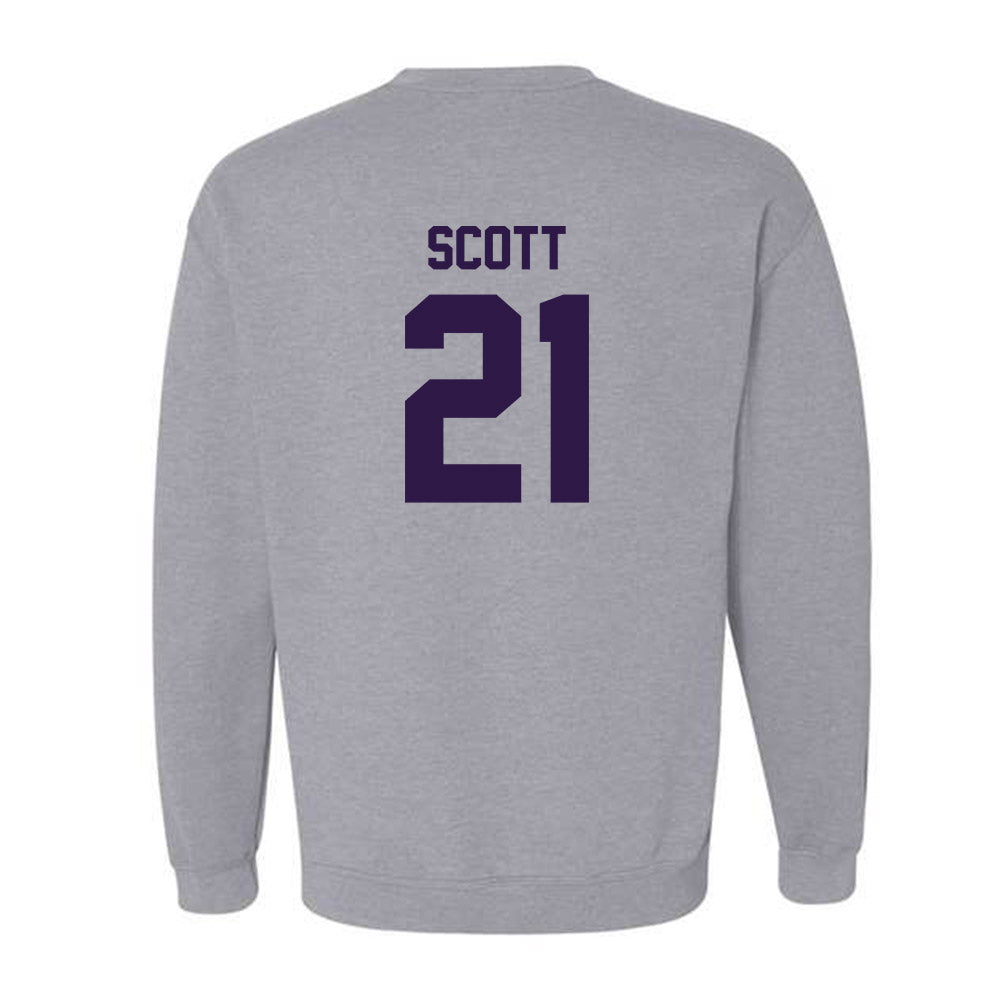 Kansas State - NCAA Football : jojo scott - Classic Shersey Crewneck Sweatshirt-1
