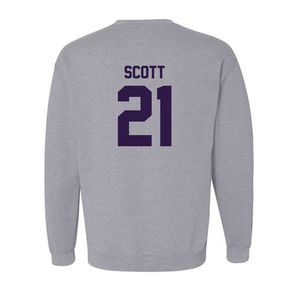 Kansas State - NCAA Football : jojo scott - Classic Shersey Crewneck Sweatshirt-1