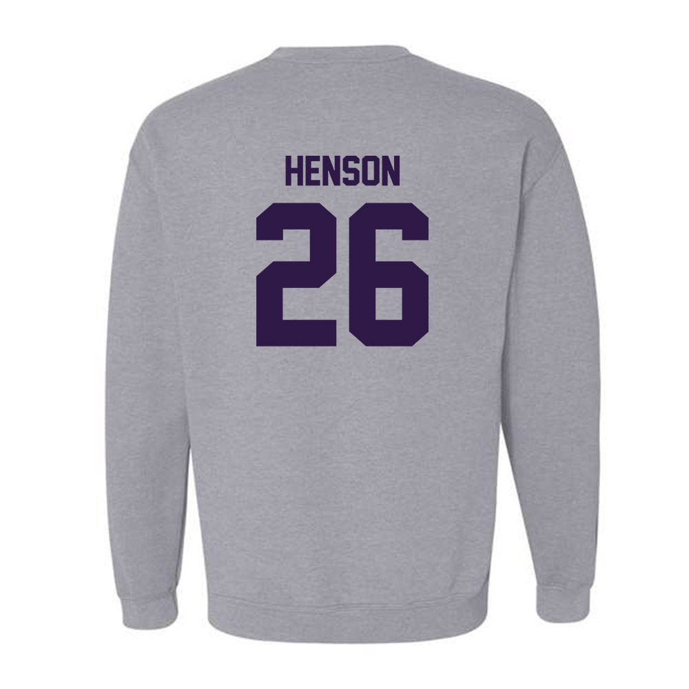 Kansas State - NCAA Baseball : Micah Henson - Classic Shersey Crewneck Sweatshirt-1