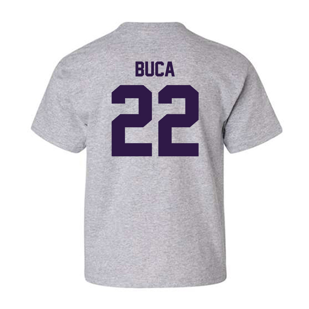 Kansas State - NCAA Men's Basketball : Dorin Buca - Classic Shersey Youth T-Shirt-1