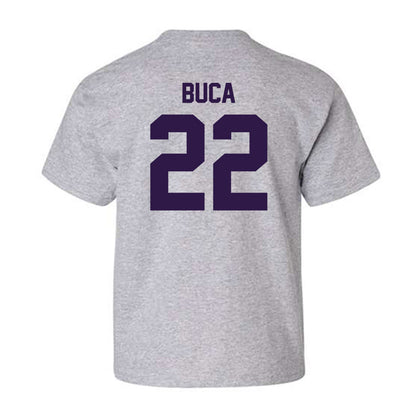 Kansas State - NCAA Men's Basketball : Dorin Buca - Classic Shersey Youth T-Shirt-1