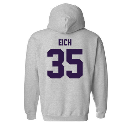 Kansas State - NCAA Baseball : Billy Eich - Classic Shersey Hooded Sweatshirt-1