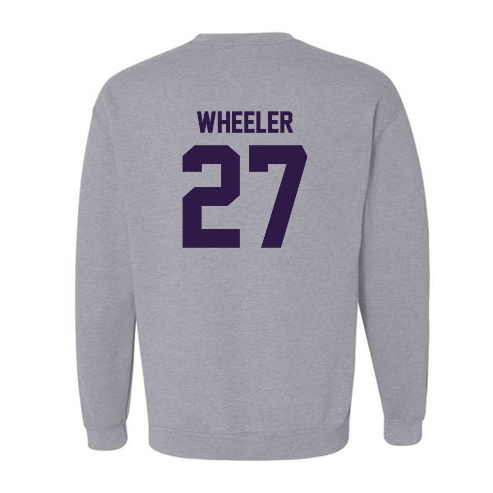 Kansas State - NCAA Football : Ben Wheeler - Classic Shersey Crewneck Sweatshirt-1
