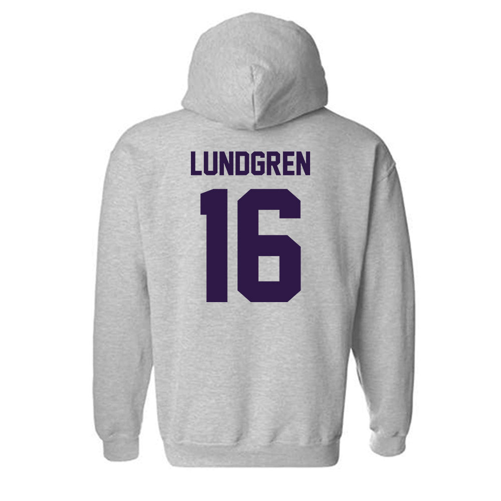 Kansas State - NCAA Women's Volleyball : Cadence Lundgren - Classic Shersey Hooded Sweatshirt-1