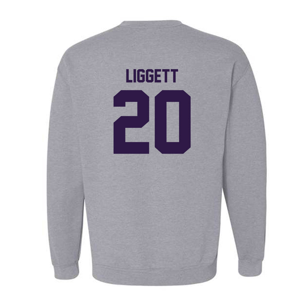 Kansas State - NCAA Baseball : Carson Liggett - Classic Shersey Crewneck Sweatshirt-1