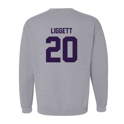 Kansas State - NCAA Baseball : Carson Liggett - Classic Shersey Crewneck Sweatshirt-1