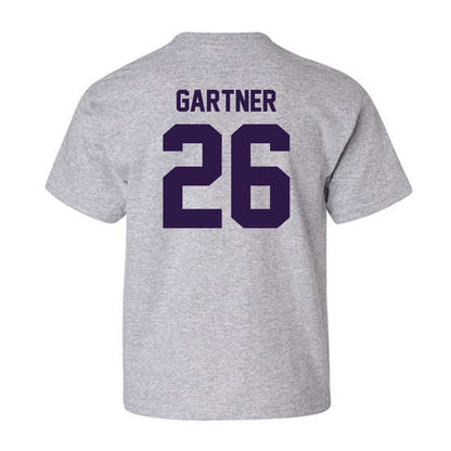 Kansas State - NCAA Baseball : Noah Gartner - Classic Shersey Youth T-Shirt-1