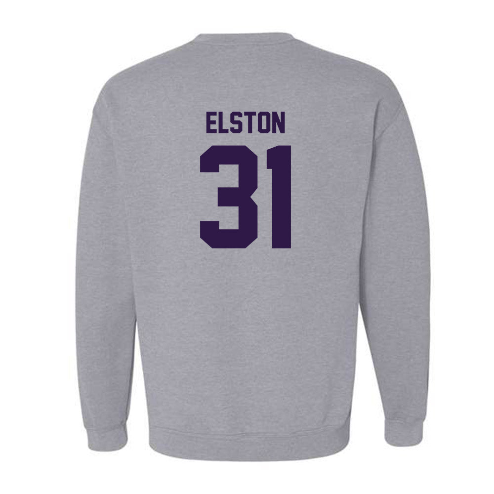 Kansas State - NCAA Football : Monterrio Elston - Classic Shersey Crewneck Sweatshirt-1