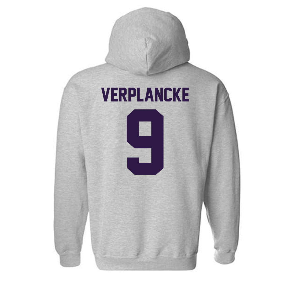 Kansas State - NCAA Women's Soccer : Jenna Verplancke - Classic Shersey Hooded Sweatshirt-1