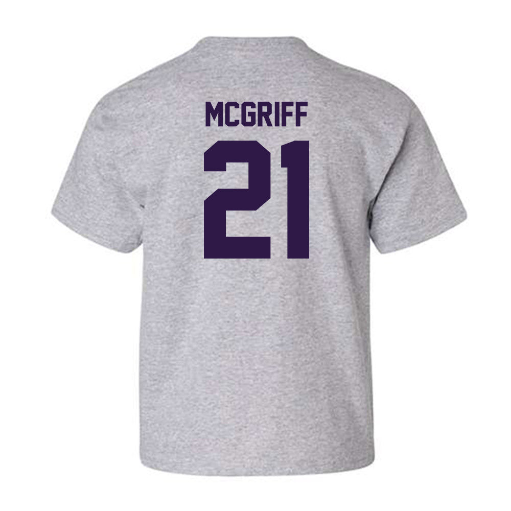 Kansas State - NCAA Men's Basketball : Khamari McGriff - Classic Shersey Youth T-Shirt-1