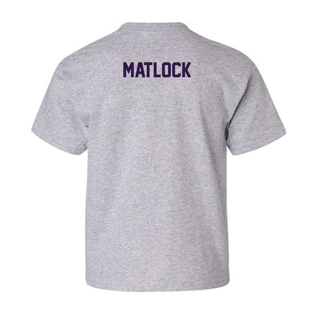 Kansas State - NCAA Men's Track & Field : Nen Matlock - Classic Shersey Youth T-Shirt-1