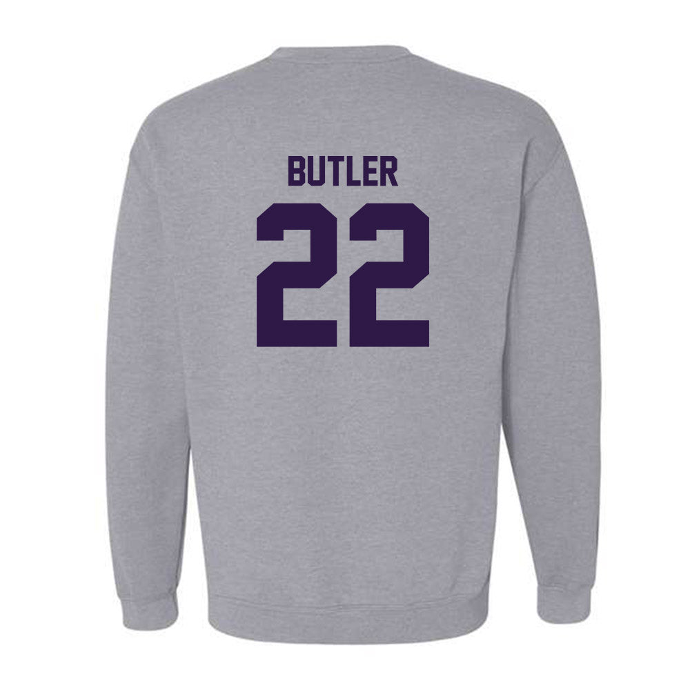 Kansas State - NCAA Baseball : Tazwell Butler - Classic Shersey Crewneck Sweatshirt-1