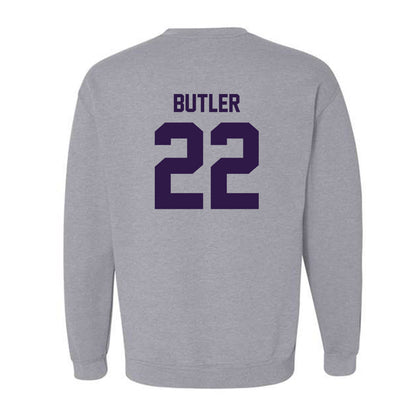 Kansas State - NCAA Baseball : Tazwell Butler - Classic Shersey Crewneck Sweatshirt-1