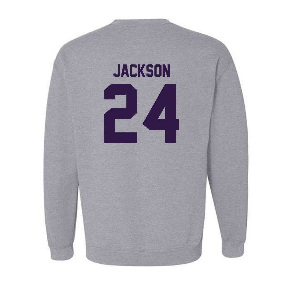 Kansas State - NCAA Football : Martel Jackson - Classic Shersey Crewneck Sweatshirt-1