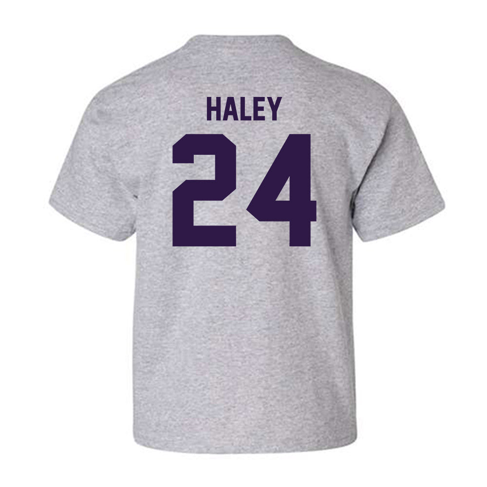 Kansas State - NCAA Baseball : Austin Haley - Classic Shersey Youth T-Shirt-1