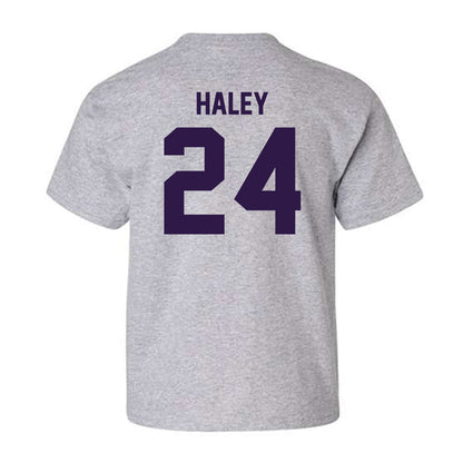 Kansas State - NCAA Baseball : Austin Haley - Classic Shersey Youth T-Shirt-1