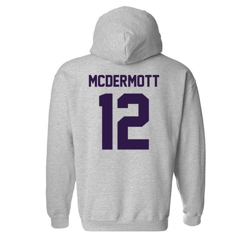 Kansas State - NCAA Women's Volleyball : Sydney McDermott - Classic Shersey Hooded Sweatshirt-1