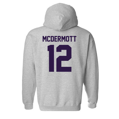 Kansas State - NCAA Women's Volleyball : Sydney McDermott - Classic Shersey Hooded Sweatshirt-1