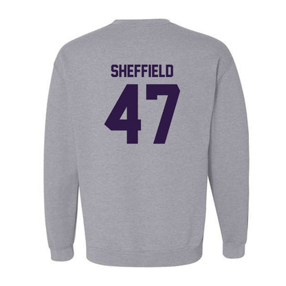 Kansas State - NCAA Baseball : Lincoln Sheffield - Classic Shersey Crewneck Sweatshirt-1