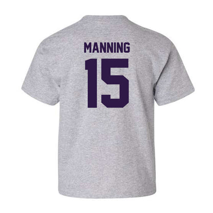 Kansas State - NCAA Men's Basketball : Taj Manning - Classic Shersey Youth T-Shirt