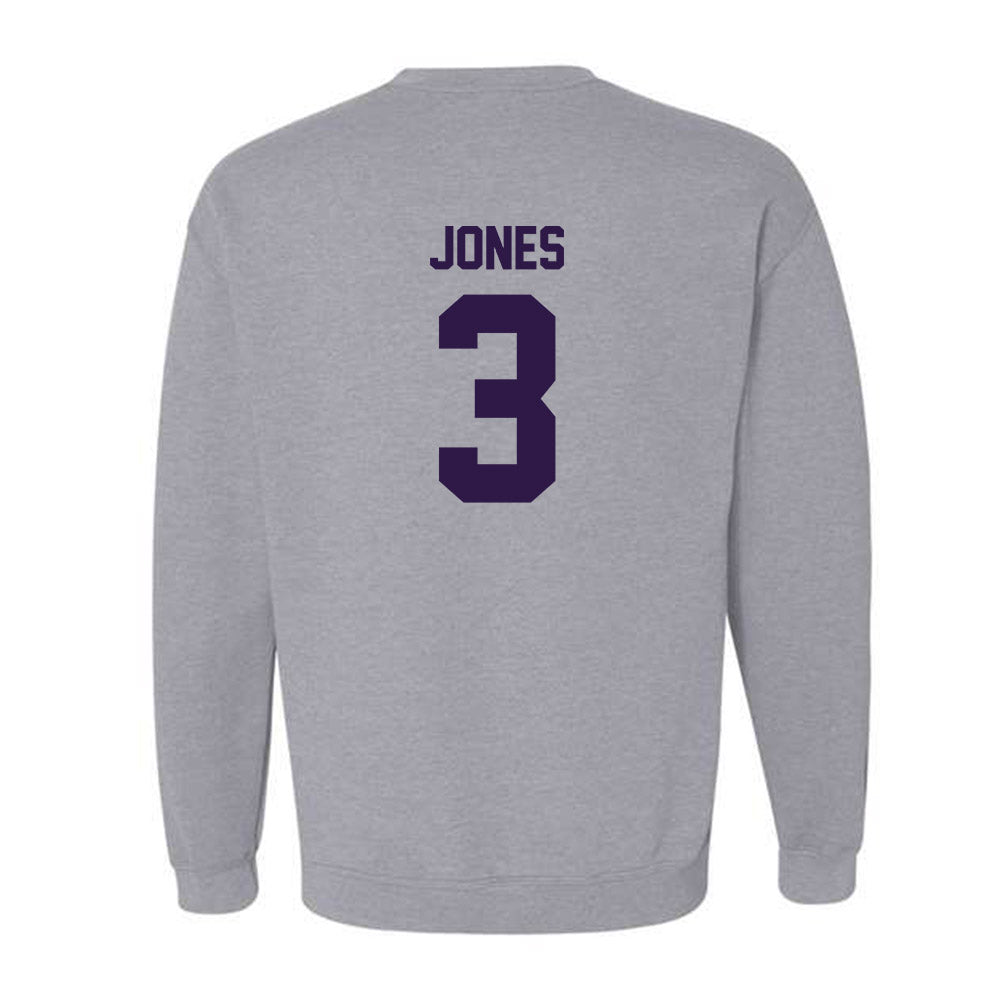 Kansas State - NCAA Men's Basketball : CJ Jones - Classic Shersey Crewneck Sweatshirt