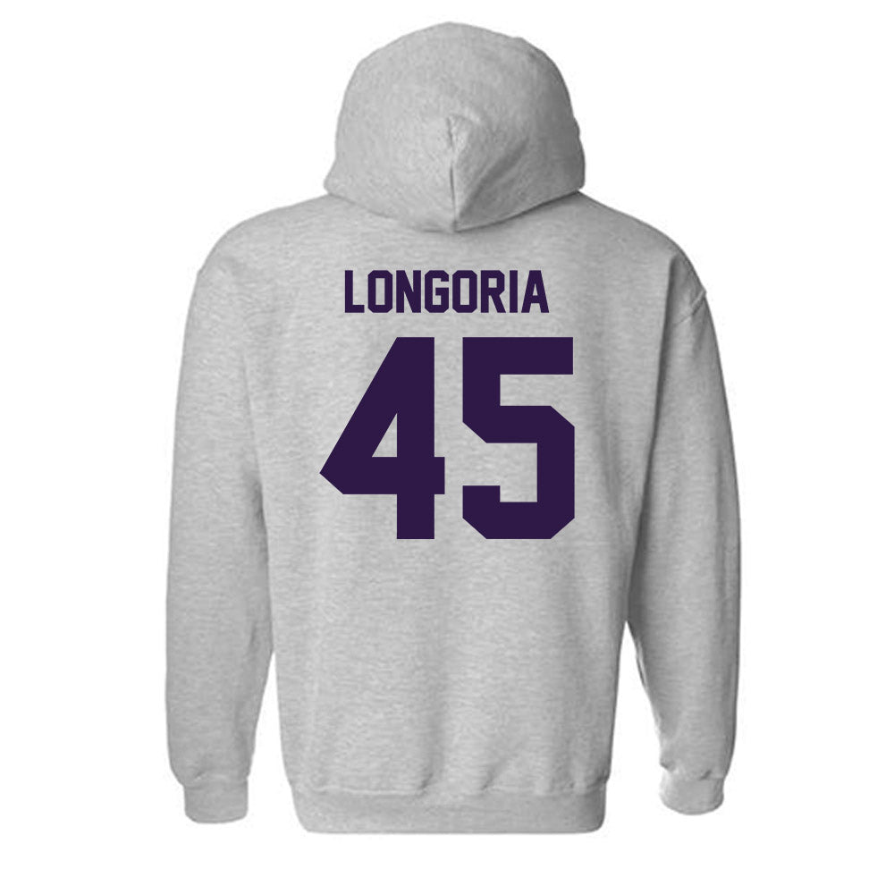Kansas State - NCAA Baseball : Adan Longoria - Classic Shersey Hooded Sweatshirt-1