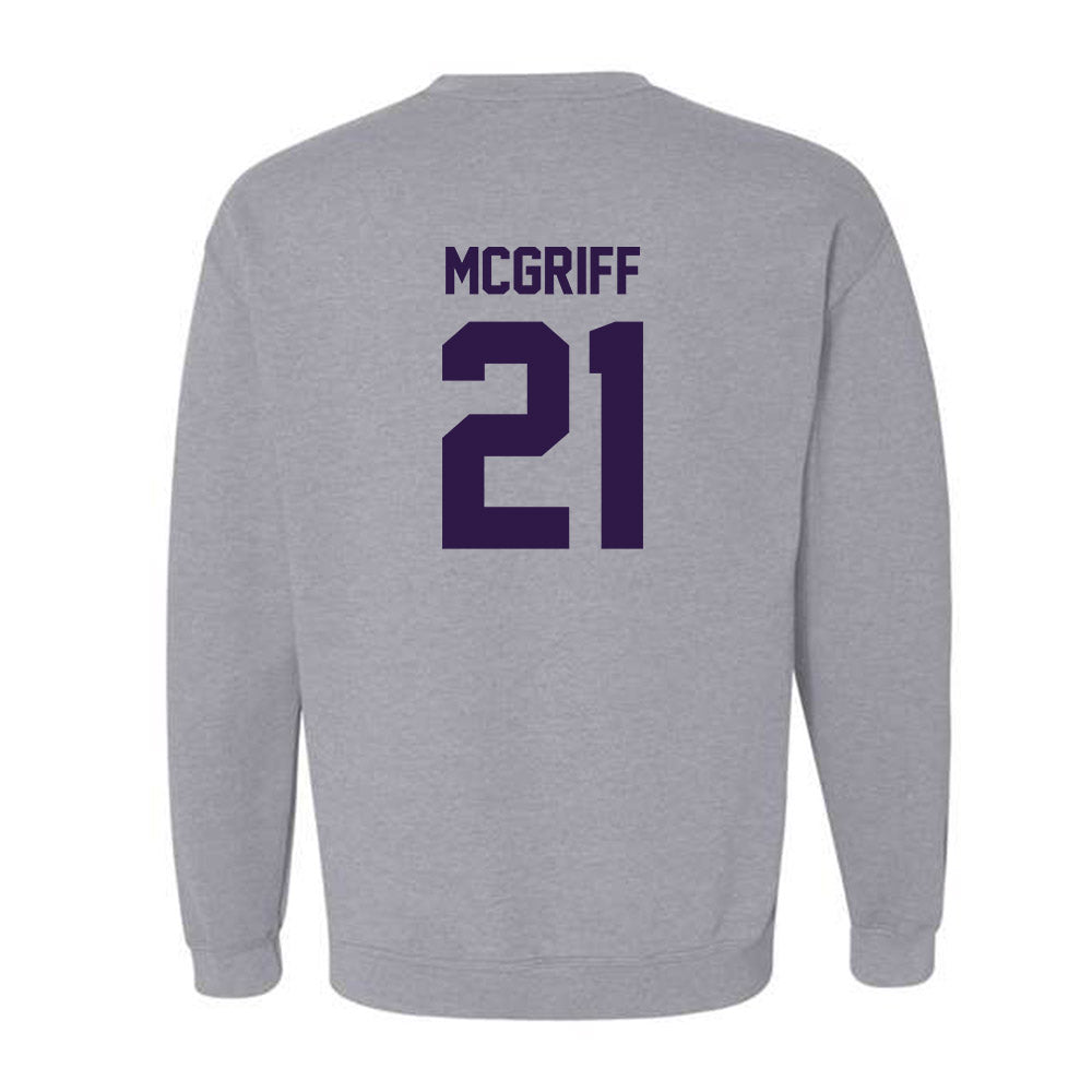 Kansas State - NCAA Men's Basketball : Khamari McGriff - Classic Shersey Crewneck Sweatshirt-1