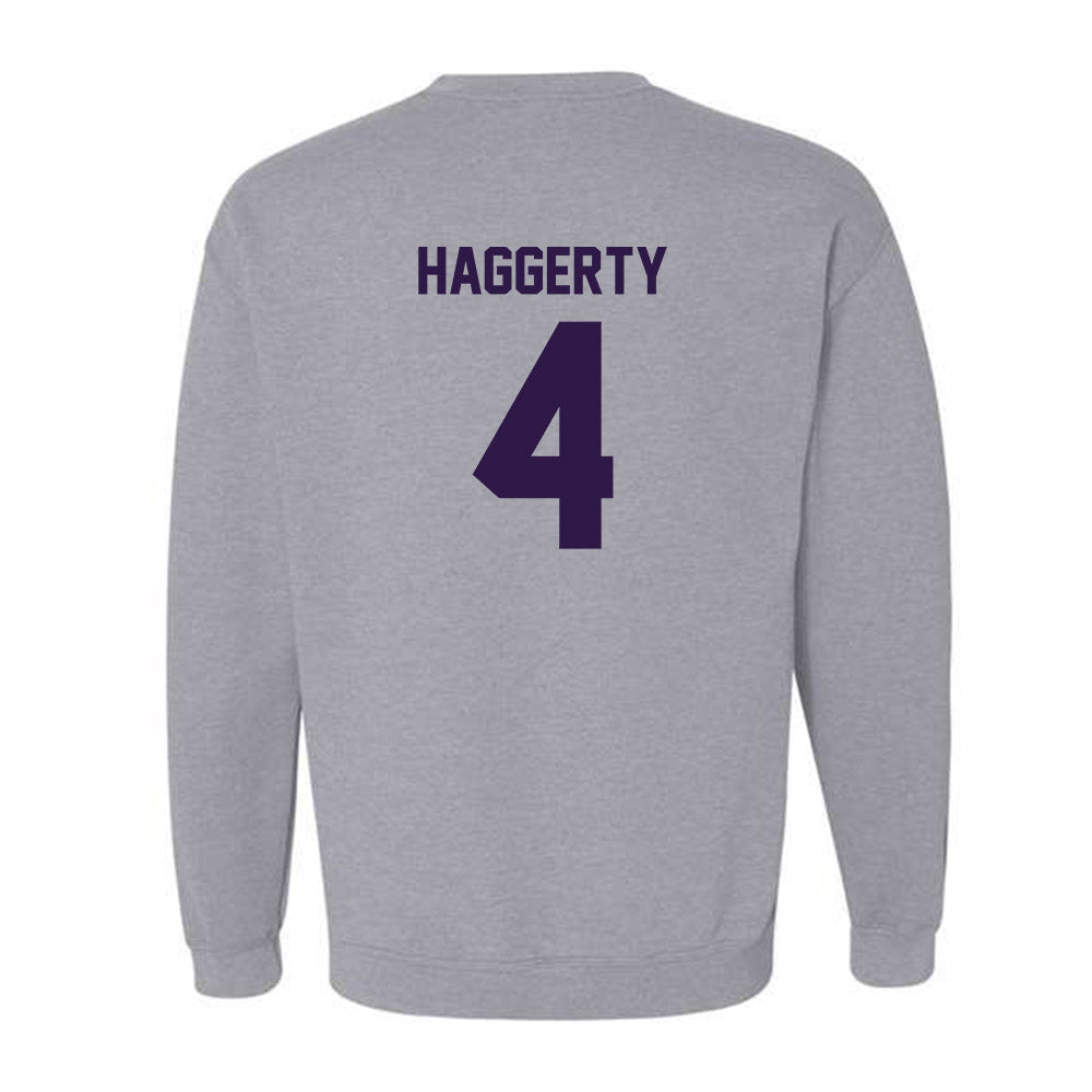 Kansas State - NCAA Men's Basketball : Pj Haggerty - Classic Shersey Crewneck Sweatshirt-1