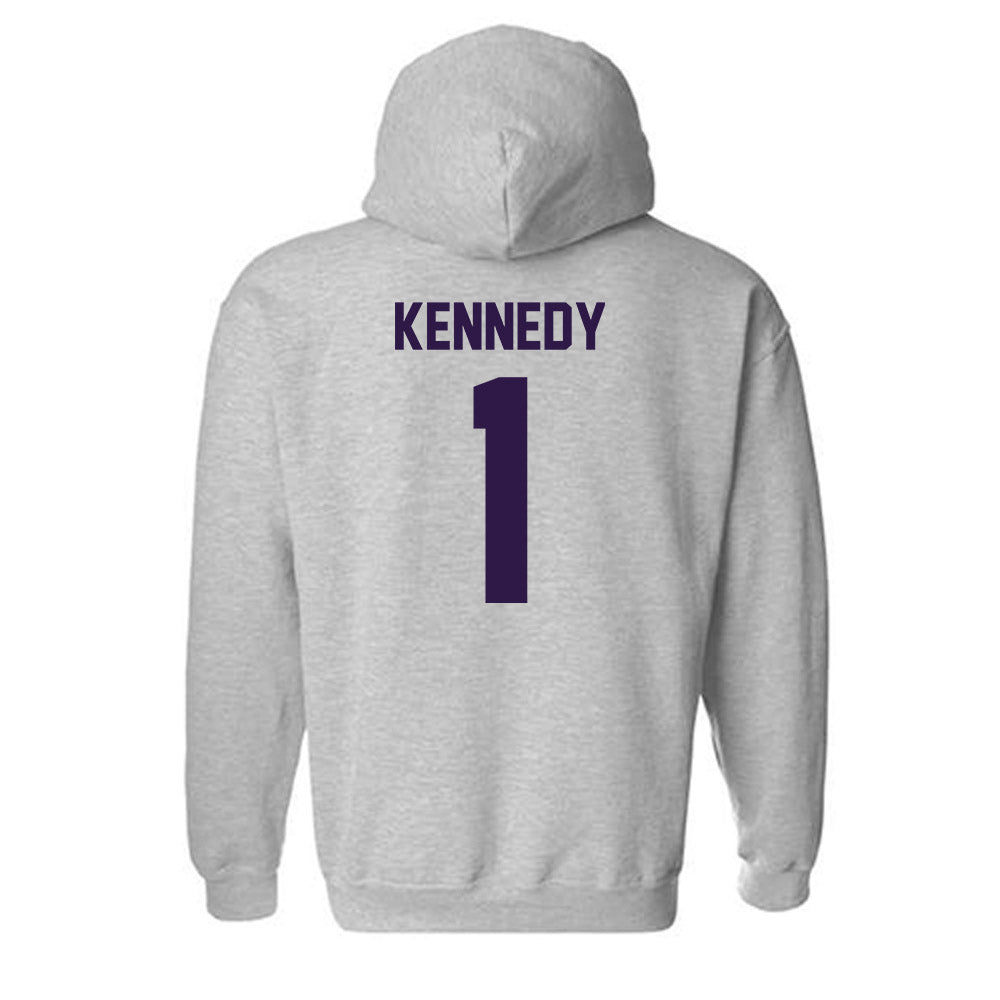 Kansas State - NCAA Baseball : Dee Kennedy - Classic Shersey Hooded Sweatshirt-1