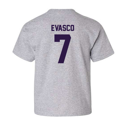 Kansas State - NCAA Baseball : Aj Evasco - Classic Shersey Youth T-Shirt-1