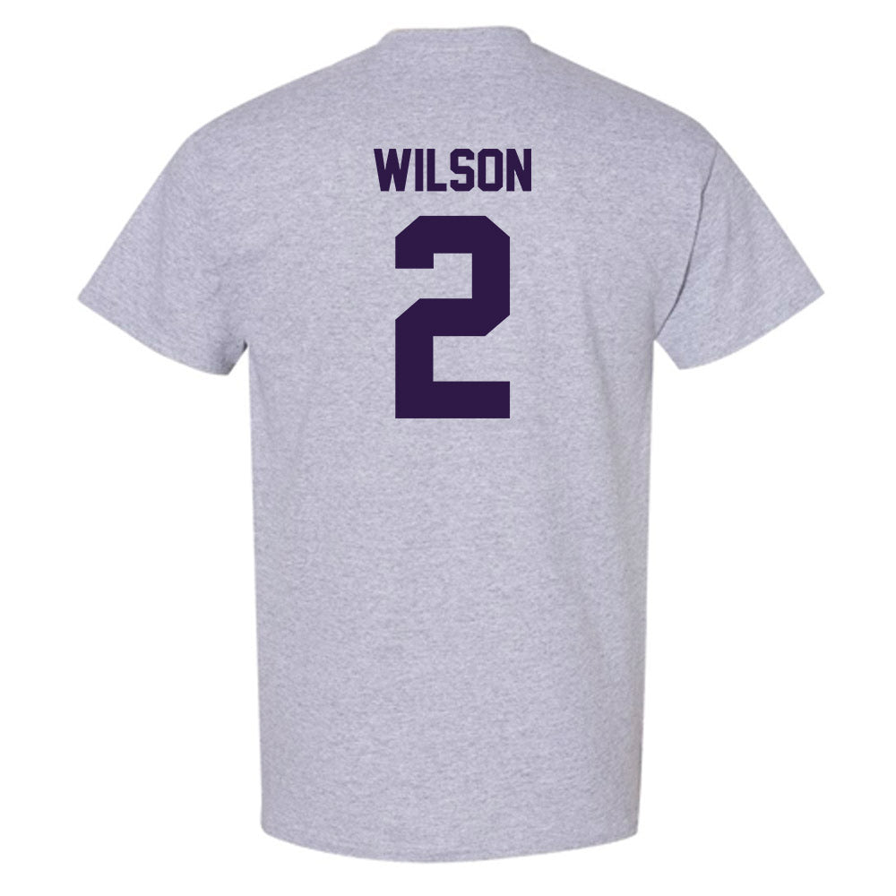 Kansas State - NCAA Men's Basketball : Exavier Wilson - Classic Shersey T-Shirt-1