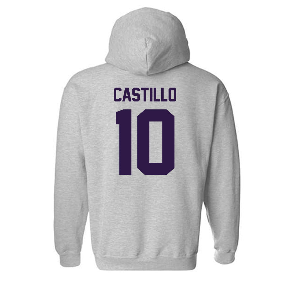 Kansas State - NCAA Men's Basketball : David Castillo - Classic Shersey Hooded Sweatshirt