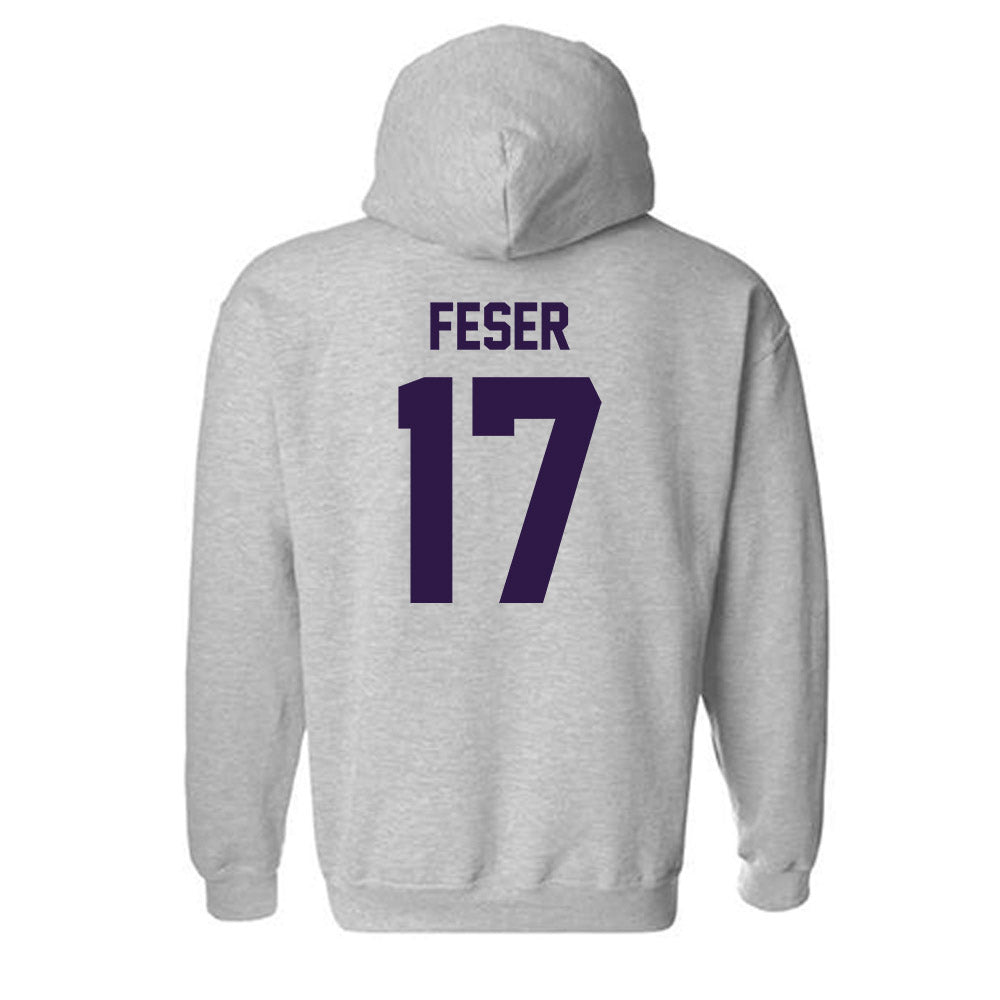 Kansas State - NCAA Baseball : Cohen Feser - Classic Shersey Hooded Sweatshirt-1