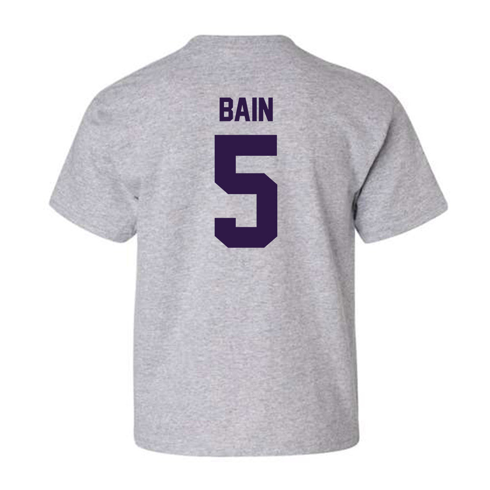 Kansas State - NCAA Men's Basketball : Spencer Bain - Classic Shersey Youth T-Shirt