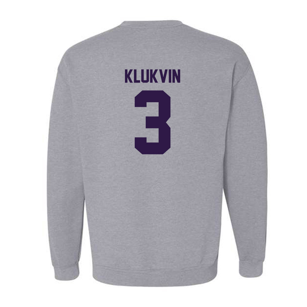 Kansas State - NCAA Women's Volleyball : Alex Klukvin - Classic Shersey Crewneck Sweatshirt-0