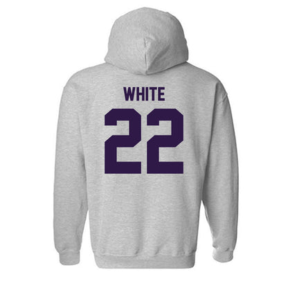 Kansas State - NCAA Women's Basketball : Ramiya White - Classic Shersey Hooded Sweatshirt-1
