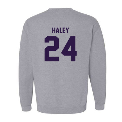 Kansas State - NCAA Baseball : Austin Haley - Classic Shersey Crewneck Sweatshirt-1