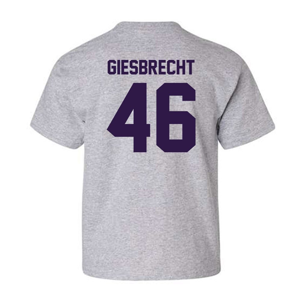 Kansas State - NCAA Baseball : Ethan Giesbrecht - Classic Shersey Youth T-Shirt-1