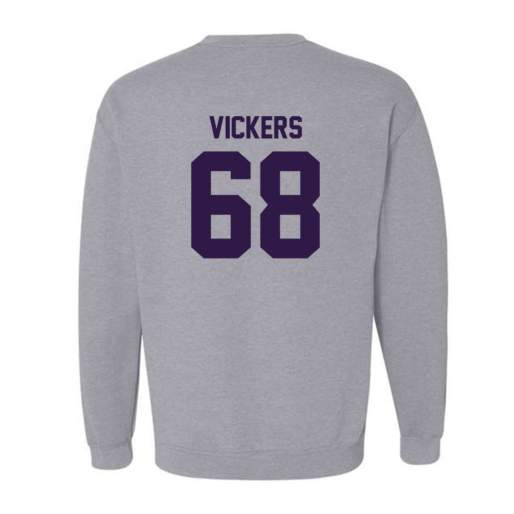 Kansas State - NCAA Football : Joe Vickers - Classic Shersey Crewneck Sweatshirt-1