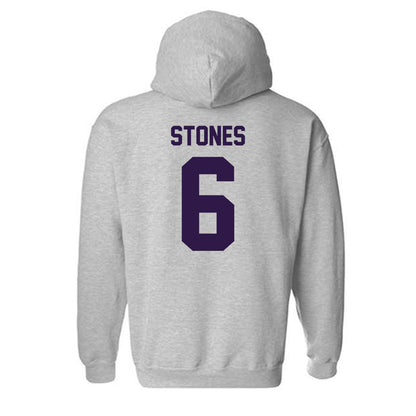Kansas State - NCAA Women's Volleyball : Avery Stones - Classic Shersey Hooded Sweatshirt-1