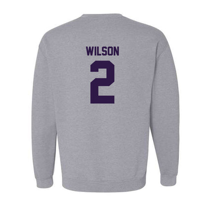 Kansas State - NCAA Men's Basketball : Exavier Wilson - Classic Shersey Crewneck Sweatshirt-1
