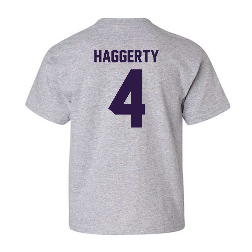 Kansas State - NCAA Men's Basketball : Pj Haggerty - Classic Shersey Youth T-Shirt-1